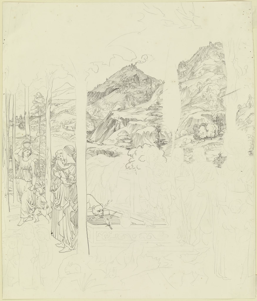 Carl Philipp Fohr - Da un affresco di Benozzo Gozzoli, Städelsches Kunstinstitut und Städtische Galerie